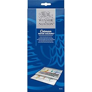Winsor & Newton 0390471 Cotman aquarelverf, uitstekende transparantie, kleursterkte, tintsterkte en goede…