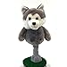 Creative Covers for Golf Hacker The Husky Club Head Covers,Grey