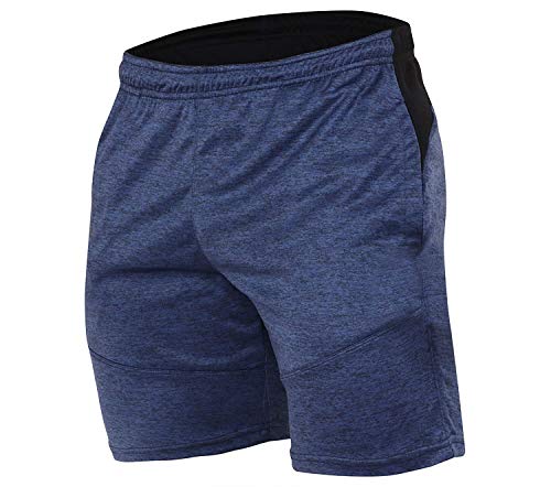 Image of NEVER LOSE Men's Lightweight Performance Training Shorts with Quick-Dry Fabric for Running, Gym and Everyday Workouts
