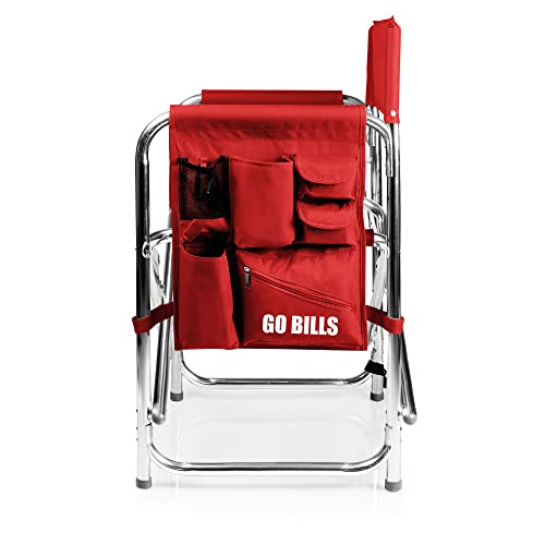 Image of Picnic TIME NFL Unisex-Adult NFL Sports Chair with Side Table, Beach Chair, Camp Chair for Adults