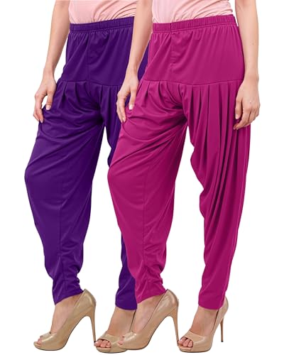 Image of Buy That Trendz Patiala Salwar for Women Relaxed Fit Viscose Patiyala Salwar Harem Bottom Pants