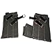 Warreplica German WWII MP40 Magazine Pouch Set – Wehrmacht Style, Green Canvas, Reproduction Pair (Left & Right) for Reenactment or Collectors.