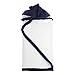My Blankee Hooded Terry Luxe Towel, Navy, 26