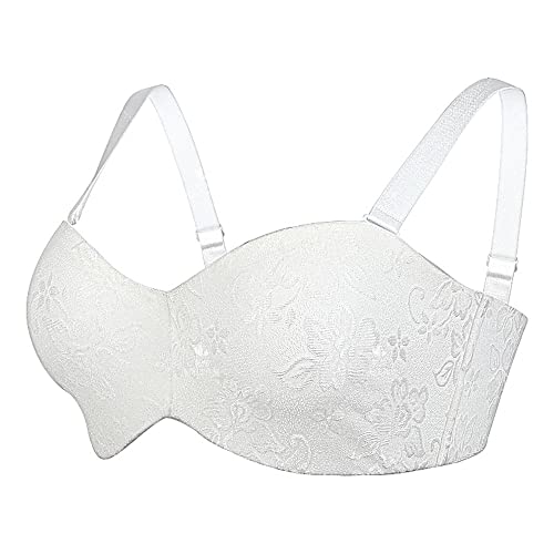 Women's Plus Size Strapless Bras Underwire Support Non Padded Minimizer Comfort Multiway Bra 32-G - Image 5