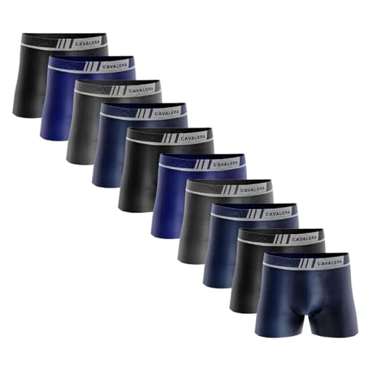 KIT 10 CAVALERA Cuecas Boxer Sem Custura (BR, Alfa, G, Regular, Sortido 1)