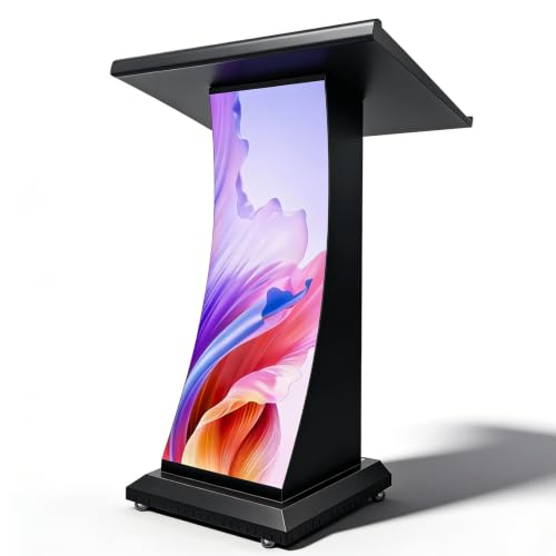 Image of LED Podium Display with P1.86 Fine Pitch LED Screen