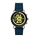 Skagen Herren Touchscreen Smartwatch Falster Edelstahl Silikon blau, SKT5203