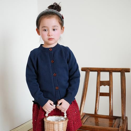 Toddler Knit Cardigan Little Boy Girl Button Up Sweater 18 Months - 12 Years4