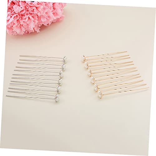 Épingles à cheveux et accessoires de mariage U-shaped 36 pièces - 6