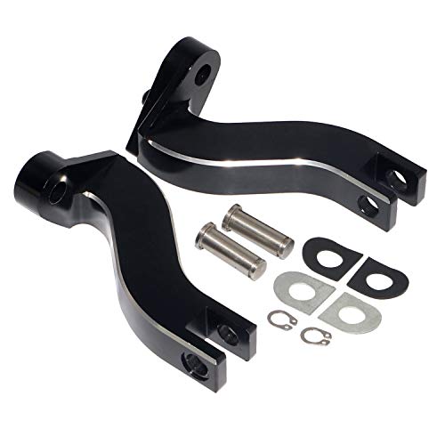 Il pacchetto include: una coppia di kit di montaggio footpeg da 10 mm (come mostrato l'immagine)