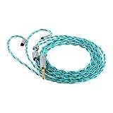 Linsoul TRIPOWION Auroraイヤホンアップグレードケーブル 3.5MM/4.4MMの非磁性ステンレス鋼とアルミ合金の筒状の外殻 三つの周波数帯域が均衡した素晴らしい体験 中高音が非常に甘美で耳に残り 有効的にイヤホンの音質表現を向上させるハイエンドイヤフォンアップグレードケーブル(4.4mm-0.78mm2pin)