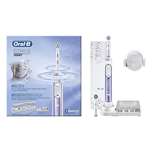 Oral-B Genius 10000N Elektrisk Tandborste, Lila