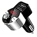 Produktbild FirstE Bluetooth FM Transmitter MP3 Player Freisprecheinrichtung, Auto Radio Adapter mit Dual USB Car Charger 5V/3.1A, Micro SD/TF Kartenleser(64G)/ Spannung Erkennung für iPhone 8 7 Plus 6S,Samsung