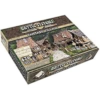 Battle Systems Fantasy Wargames Terrain Village - Tabla de