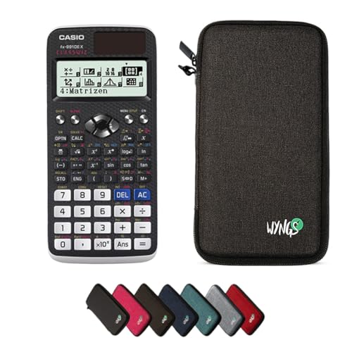 Casio fx-991DE X Classwiz calculatrice scientifique pour réussir vos examens avec étui