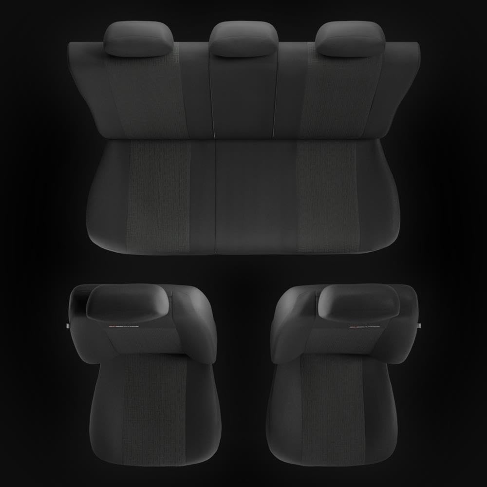 Mossa Coprisedili compatibili con Suzuki Jimny (1998-2017) - fodere sedili auto - set coprisedili auto universali - UNE-1