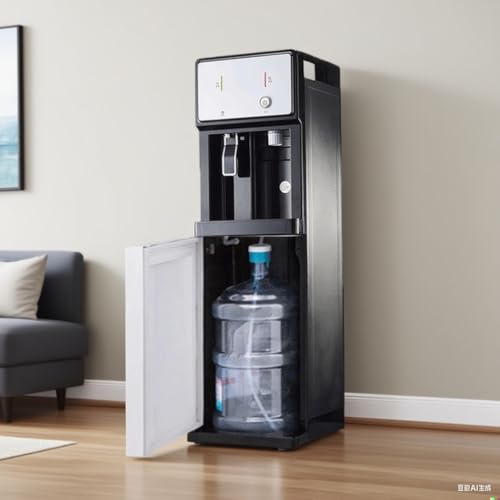 Dispensador de agua independiente de carga inferior, unidad independiente alimentada por la red, máquinas de agua fría y caliente, enfriador de agua de doble función for uso en el hogar, la oficina, h
