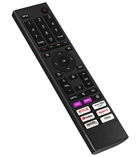 VINABTY Replaced Remote Fit for ERF3H80H Hisense TV 50A6EGTUK 50A6FGTUK 58A6BG 58A6CG 58A6DG 58A6DGCH 58A6EG 58A6FG 58A6GG 58A6HG 58A6EGCH 58A6BGTUK 58A6CGTUK 58A6EGTUK 58A6FGTUK - Image 4