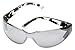 Body Glove 90215 V-Line High Impact Safety Glasses, Black Frame, Smoke Mirror Lens