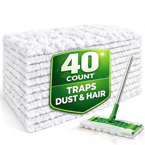 Dry Sweeping Cloths for Swiffer Sweeper, 40ct