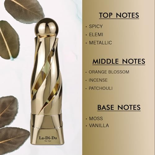 Image of Arabiyat La Di Da For Her Eau de Parfum 100ml - Long Lasting,for Women
