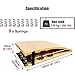 HAIXHX Hard Wood Gymnastics Springboard for Home, Vaulting High/Long Jump Flips Gymnastics Wushu Training, Adult Teens Sport Equipment