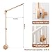 Crib Mobile Holder, HBM Wooden Mobile Arm & Hanger for Crib, Nursery Decor for Baby Girl Boy