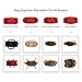 Purse Organizer Insert For Handbags, Silk Purse Organizer with Zipper, Silky Smooth, Bag Organizer For Speedy Neverfull Tote,onthego,Artsy, 6 Sizes (Slender Large, Silky Red)