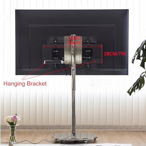Soporte móvil para TV de 40-75 pulgadas con ruedas miniatura 3