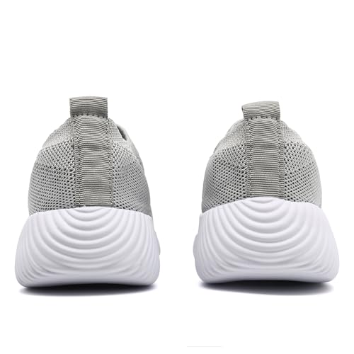 Image of DLWKIPV Womens Slip on Walking Tennis Shoes for Women Work Running Athletic Gym Sports Sneakers Lightweight Casual Shoe