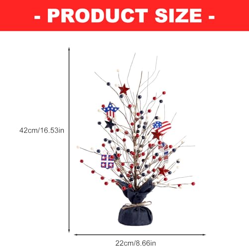 Cubierta nacionalista para hogar en forma de árbol con base de madera 4