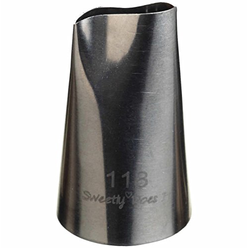 SWEETLY DOES IT Medium Piping Nozzle, Stainless