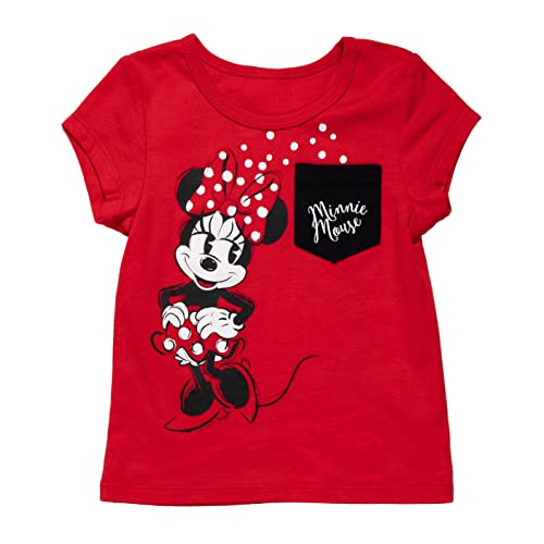 Disney Minnie Mouse Nightmare Before Christmas Winnie The Pooh Lilo & Stitch Girls T-Shirt Toddler to Big Kid Sizes2