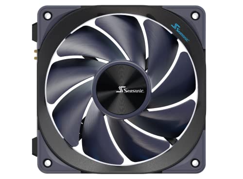 Seasonic MagFlow 1-Fan Kit Computer case 12 cm Black 1 pc(s), 1 item - Image 2