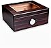 WANGXIAOYUE Caja de cigarros Caja de humidor Cedar Humidor de Madera Caja de humidificador con humidificador El humidificador Puede Contener Unos 50 cigarros Caja de Tabaco