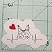 Maine Coon sticker cute heartbeat Maine Coon handmade 3