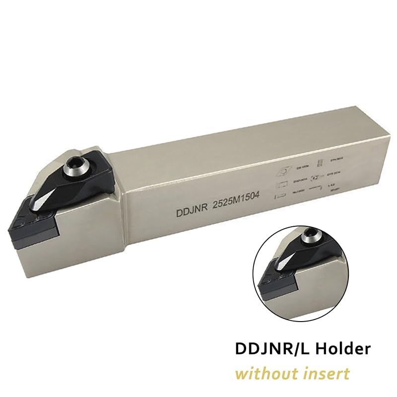 1pc DDJNR DDJNL External Turning Tool Holder CNC Lathe Cutter DDJNR1616H11 DDJNR2020K1504 DDJNR2525 for Turning Inserts DNMG1504(DDJNL2020K1506-L)