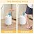 onlcuk Automatic Motion Sensor Bathroom Trash Can with Lid, 3 Gallon / 11L Touchless Trash Garbage Bin with Removable Legs for Kitchen, Bedroom, Office, Small Trash Cans Trashcan Wastebasket-White