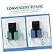 QUMIIRITY 4Pcs Wall Mount Phone Holder with Adhesive Design Versatile Charging Station for Remote Earphones and Cables for Bedroom Kitchen Office and Bathroom Use