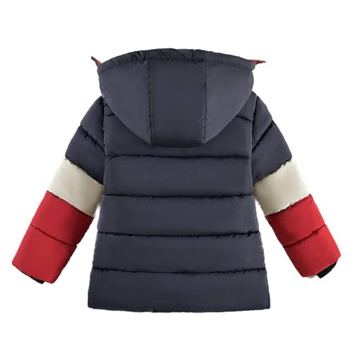 Boys Heavyweight Hooded Coat Kids Outdoor Warm Thick Padded Jacket2