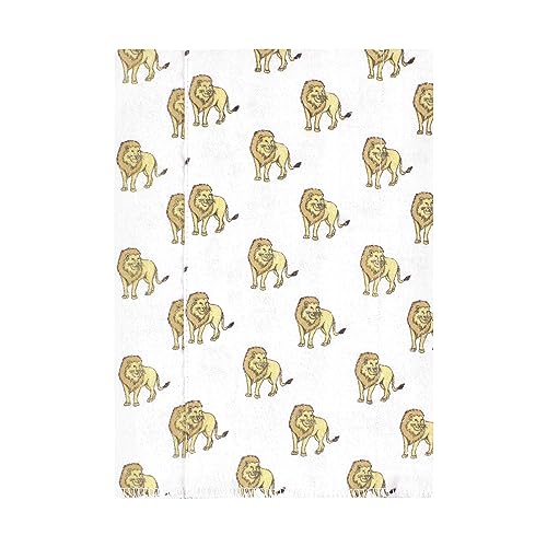 Image of Hudson Baby Unisex Baby Cotton Flannel Burp Cloths 7-Pack, Neutral Safari World, One Size