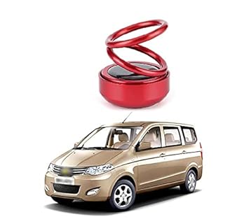 PRIKNIK Solar Energy Rotating Car Perfume with Long Lasting Organic Fragrance, Feel-Good Premium Car Air freshener Compatible with Chevrolet Enjoy