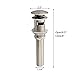 Senlesen Brushed Nickel Bathroom Faucet Vessel Vanity Sink Pop up Drain Stopper with Overflow