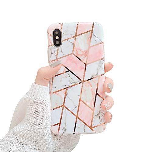 Coque iPhone XS, Coque iPhone XS Max Élégant Bling Bling Housse de Protection Case Silicone Plastics Anti-Rayures Housse Étui pour Apple iPhone XS/XS Max/XR, F 01, iPhone XR