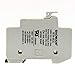 Baomain Solar PV Fuse Holder,Cylindrical Fuse Holder, 10 x 38 mm, 32 Amp, 1000 VDC, 2 Pole, 18 to 8 AWG, 35mm DIN Rail Mount, UR & CE Listed (1PCS)