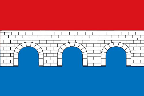 Drapeau de Castronuevo de Esgueva rectangulaire grand format