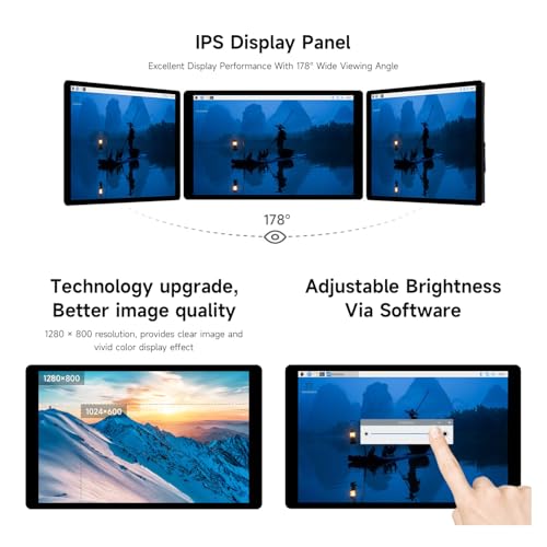 Écran tactile DSI 7 pouces pour Raspberry Pi 5 1280x800 Waveshare - 5