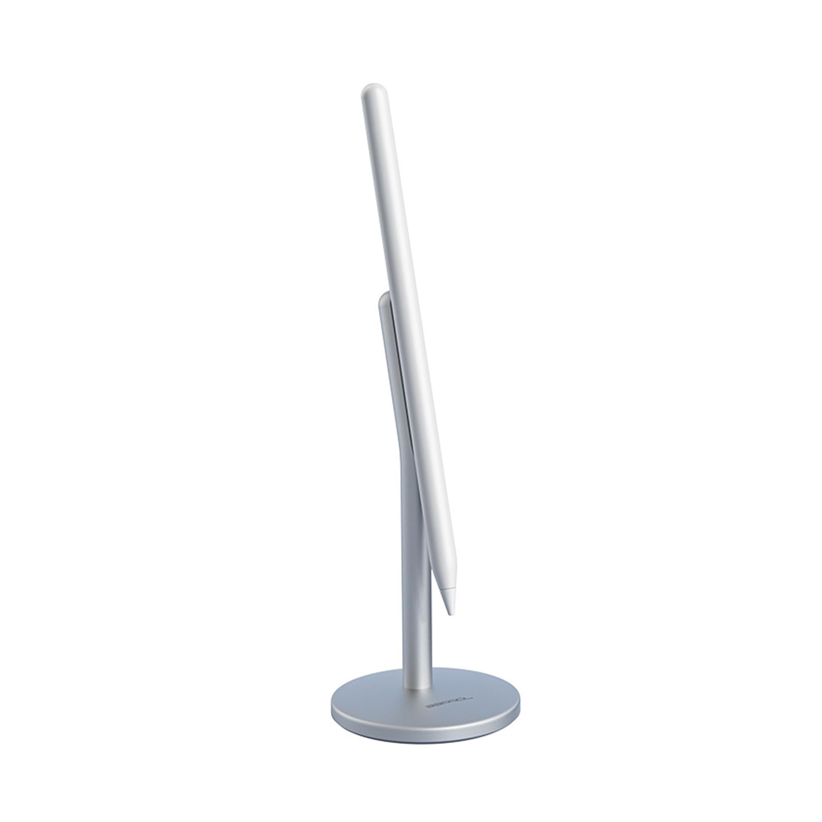Soporte de aluminio para lápices capacitivos con base de silicona para mesas de estudio 8