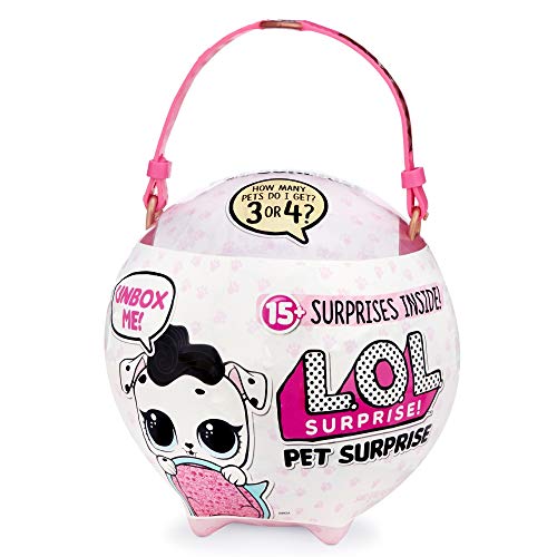 Giochi Preziosi Lol Pets Surprise, 15 Sorprese con Accessori per il Cucciolo e la Bambina
