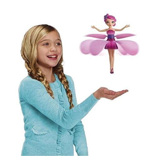 Image of Magic Flying Fairy Princess Doll | Sky Dancer Flying Butterfly Elf Toy | Infrared Induction & Light-Up Remote Control | Fun Game for Kids | Christmas Birthday Party Gift